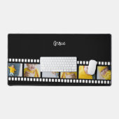 Foto Collage Film Strip - Aangepast, op maat Bureaumat (Keyboard & Muis)
