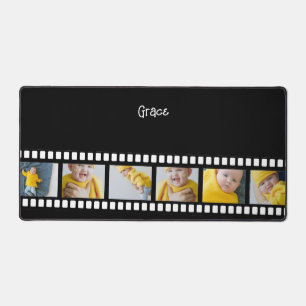 Foto Collage Film Strip - Aangepast, op maat Bureaumat