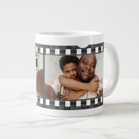 Foto Collage Film Strip - Aangepast, op maat Grote Koffiekop (Voorkant rechts)