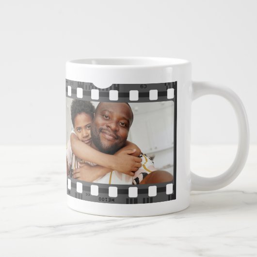Foto Collage Film Strip - Aangepast, op maat Grote Koffiekop (Rechts)