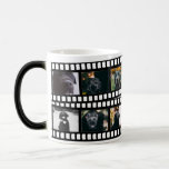 Foto Collage Film Strip - Aangepast, op maat Magische Mok<br><div class="desc">Foto Collage Film Strip Aangepaste DIY Custom mokken uit Ricaso ...  ideaal voor cadeauideeën in het belang ...  voeg je eigen foto's toe</div>