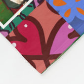 Foto Collage Fleece Blanket - Patchwork Pattern Deken (Hoek)