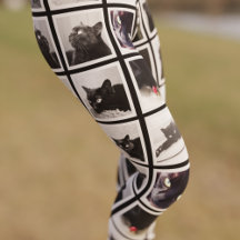 Foto Collage Framed Pet Afbeelding Leggings