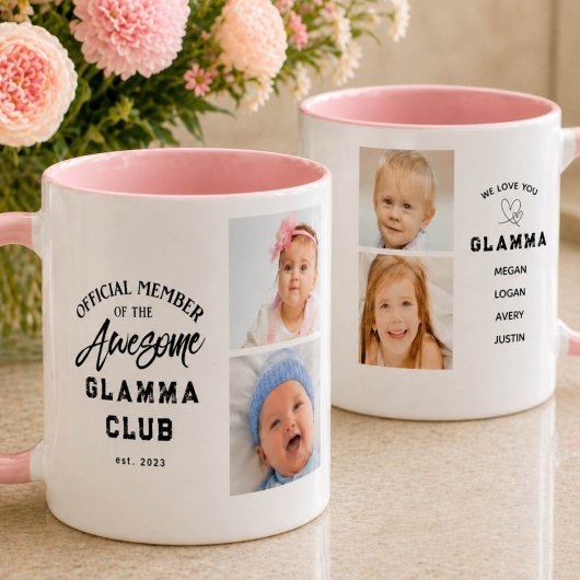 Foto Collage Geweldige GLAMMA Mok