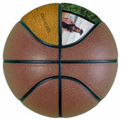 Foto: Collage Gold Leather Afstuderen Basketball Basketbal (Rechts)