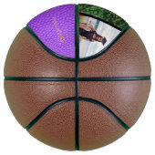 Foto: Collage Gold Paars Afstuderen Basketball Basketbal (Rechts)