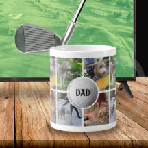 Foto Collage Golf Ball Beste Papa Ooit