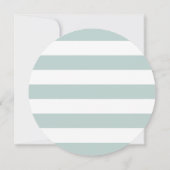 Foto Collage Greenery Krans Witte Vakantie Kaart (Achterkant)