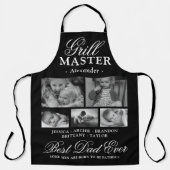 Foto Collage Grill Master Vader Schort (Voorkant)
