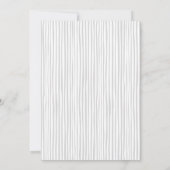 Foto Collage Handgeschreven grijs Opslaan Datum Aankondiging (Achterkant)