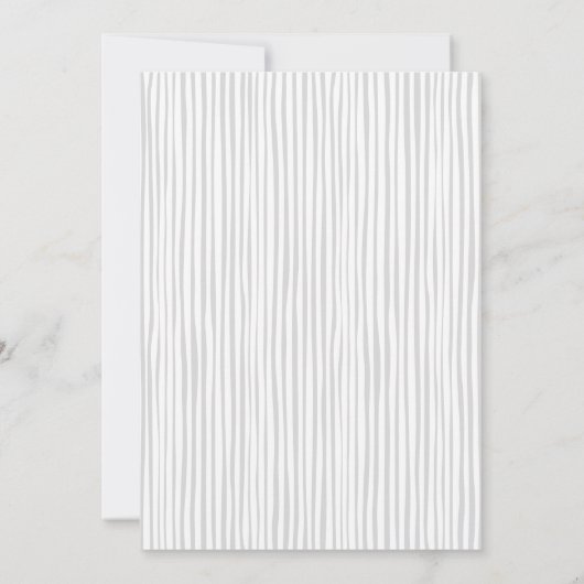 Foto Collage Handgeschreven grijs Opslaan Datum Aankondiging (Achterkant)