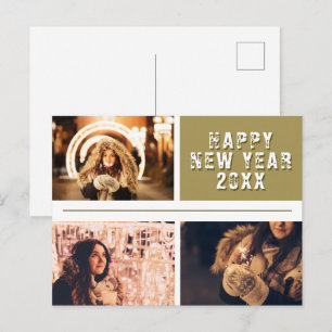 Foto Collage Happy New year 2023 Briefkaart