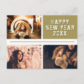 Foto Collage Happy New year 2023 Briefkaart (Voorkant)