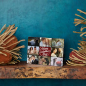 Foto Collage Happy Valentine's Day Fotoplaat (Zijkant)