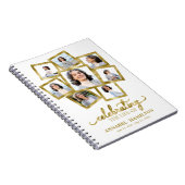 Foto Collage Herdenking Funeral Gastenboek Notitieboek (Rechterzijde)