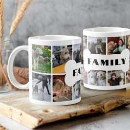Foto Collage Hond Familie Koffiemok
