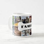 Foto Collage Hond Familie Koffiemok (Voorkant links)