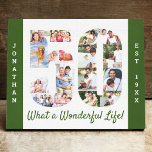 Foto Collage ingesteld in Number 50 Green White Cu Canvas Afdruk<br><div class="desc">Creëer uw eigen unieke 50e Birthday Gift. Dit slimme canvas is een geweldige manier om je fotocollage weer te geven. De sjabloon is opstelling klaar voor u om uw favoriete foto's toe te voegen, die automatisch in de vorm van aantal 50 zullen verschijnen. U kunt ook jouw naam en geboortejaar...</div>