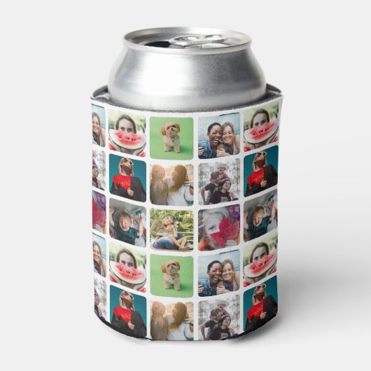 Foto Collage instagram Keepsake Blikjeskoeler (Blikje Voorkant)