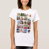 FOTO Collage Instagram Tshirt CLASS TEAM VRIENDEN (Voorkant)