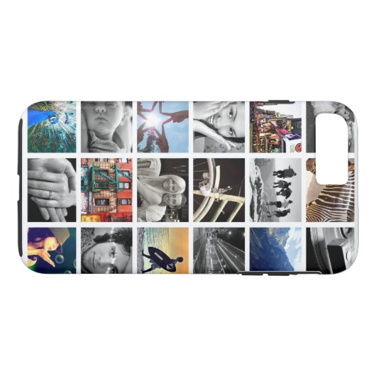 Foto Collage iPhone 7 plus Hoesje (-Mate) (Achterkant (Horizontaal))