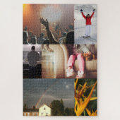 Foto Collage Jigzaag Puzzle 1000 stuks Legpuzzel (Verticaal)