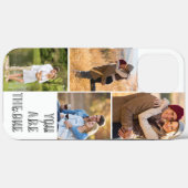Foto Collage Jij bent de ware Romantisch citaat Wi Case-Mate iPhone Case (Achterkant (horizontaal))