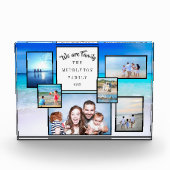 Foto Collage Keepslag Beach We zijn familie (Voorkant)