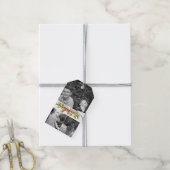Foto-collage Kerstcadeautag Cadeaulabel (Met Touw)