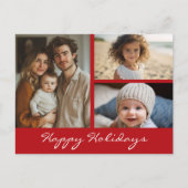 Foto: Collage Kerstfeestdag Foto Feestdagenkaart (Voorkant)