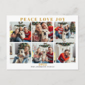 Foto: Collage Kerstmis 2022 Holiday Briefkaart (Voorkant)