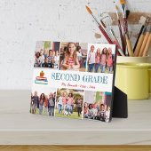 Foto Collage Kinder School Year Keepslag Fotoplaat