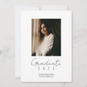 Foto Collage Klas van Script Moderne Afstuderen Aankondiging (Voorkant)