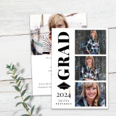 Foto Collage Klasse van 2024 Afstuderen Aankondiging