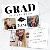 Foto Collage Klasse van 2024 Afstuderen Aankondiging