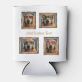 Foto Collage  Lijst Dogs Pets Family Blikjeskoeler (Voorkant)