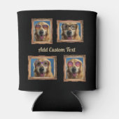 Foto Collage  Lijst Dogs Pets Family Blikjeskoeler (Achterkant)