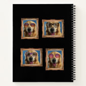 Foto Collage  Lijst Dogs Pets Family Notitieboek (Achterkant)