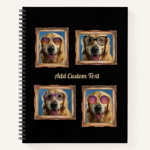 Foto Collage  Lijst Dogs Pets Family Notitieboek