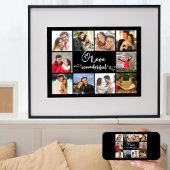 Foto Collage Love is een geweldig ding van 10 Afbe Poster