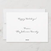 Foto Collage Merry Kerstry Feestdagenkaart (Achterkant)