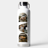 Foto-collage met DAD-letter Waterfles (Voorkant)