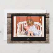 Foto-collage met zee en groeten feestdagenkaart (Achterkant)