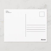 Foto Collage Modern Congrates Blauwgroen Blue Briefkaart (Achterkant)