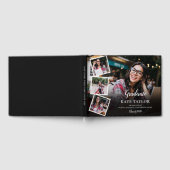 Foto Collage Modern Graduation Party Gastenboek (Volledig)