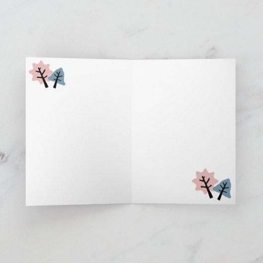 Foto Collage Modern Merry-kerstfamilie Feestdagen Kaart (Binnen)