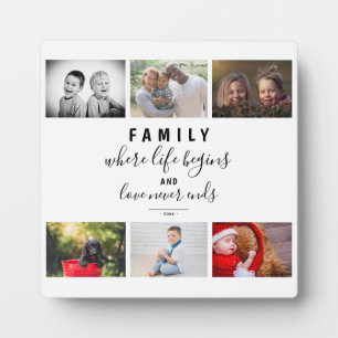 Foto Collage Modern Script Family Keepomwille Geze Fotoplaat