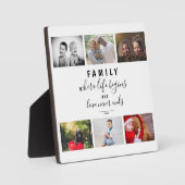 Foto Collage Modern Script Family Keepomwille Geze Fotoplaat (Voorkant)