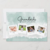 Foto Collage Moederdag Card voor grootmoeder Kaart (Voorkant)