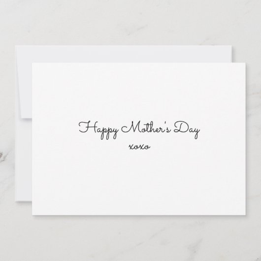 Foto Collage Moederdag Card voor grootmoeder Kaart (Achterkant)